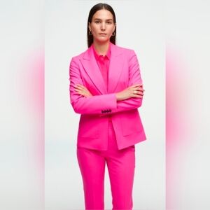 NWOT ARGENT Ambition Pink Blazer Size 8